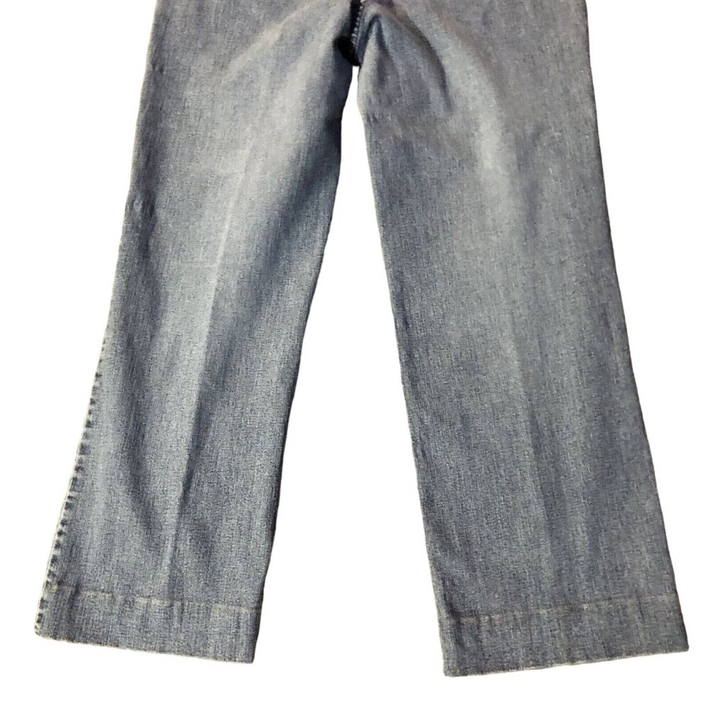 Christopher Banks Jeans Womens 12 Used Stretch Some Wear Hemmed - Picture 13 of 15